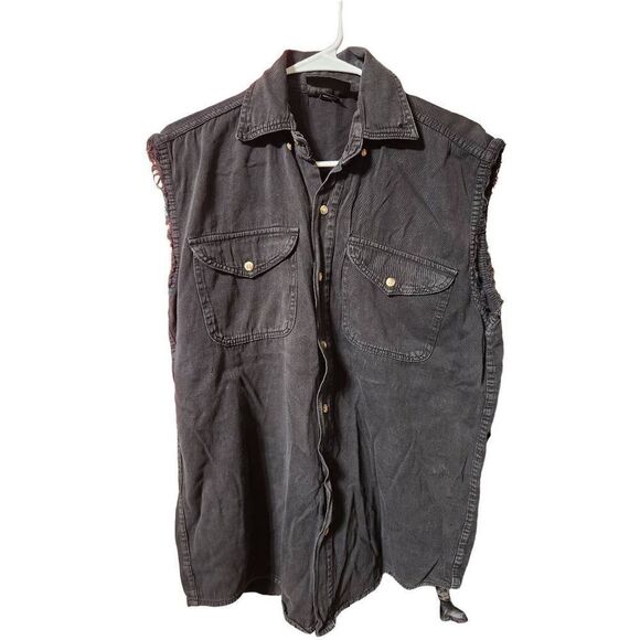 Biker wear USA M vest 2nd ammendment - Picture 5 of 9